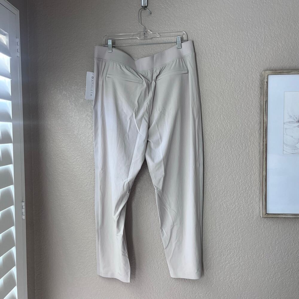 New Athleta Brooklyn Ankle Pant Jogger Slim Leg 16 Plus Abalone NWT Cheville - Picture 6 of 11